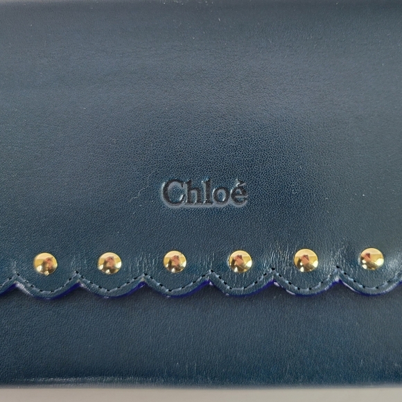 CHLOE Scallop Detail Continental Wallet - Picture 13 of 14